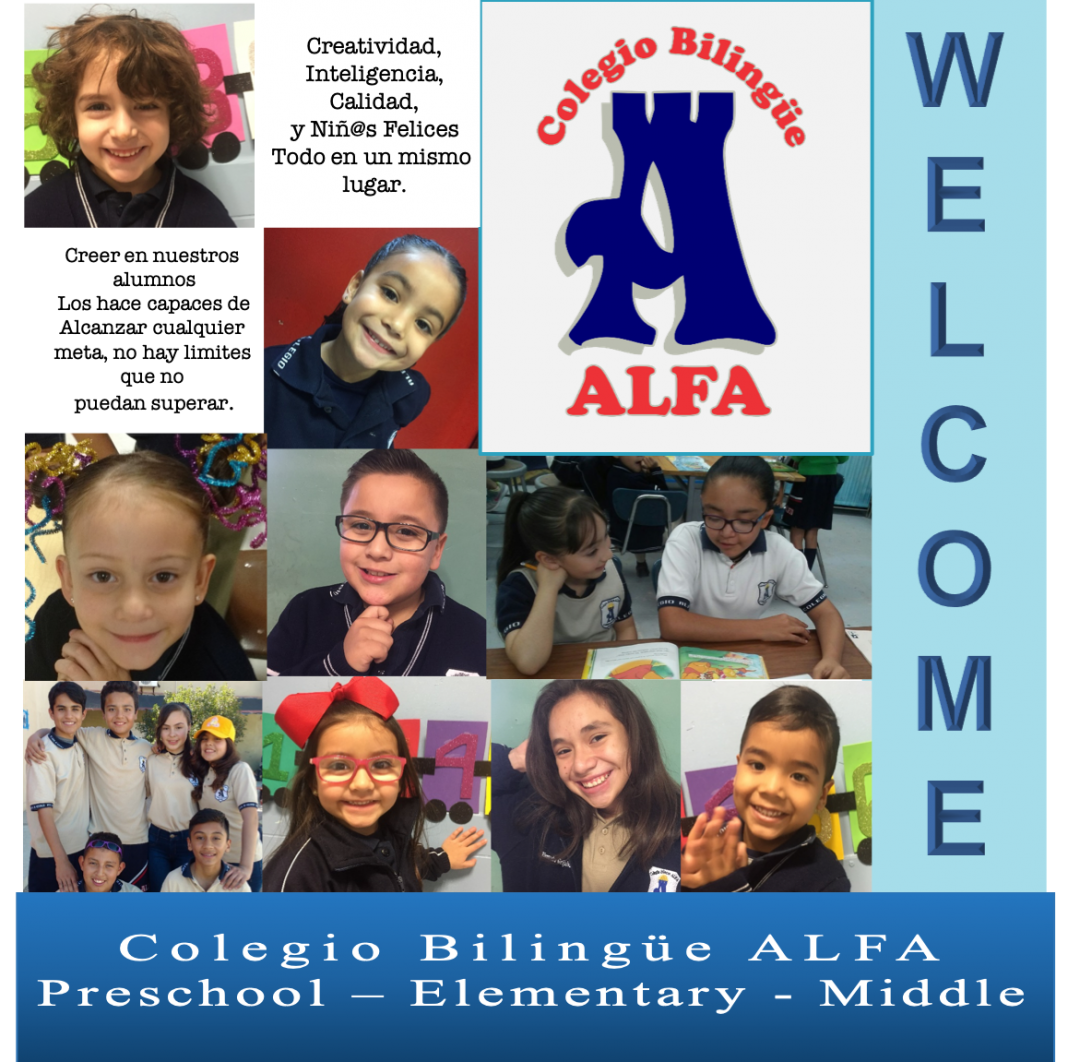 Bienvenidos Colegio Alfa 